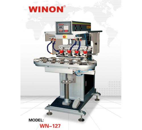 Тампонный станок Winon WN-127 четырехкрасочный